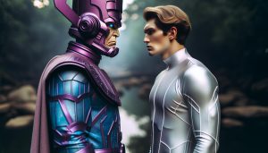 Galactus vs Silver Surfer: Cosmic Power Unleashed