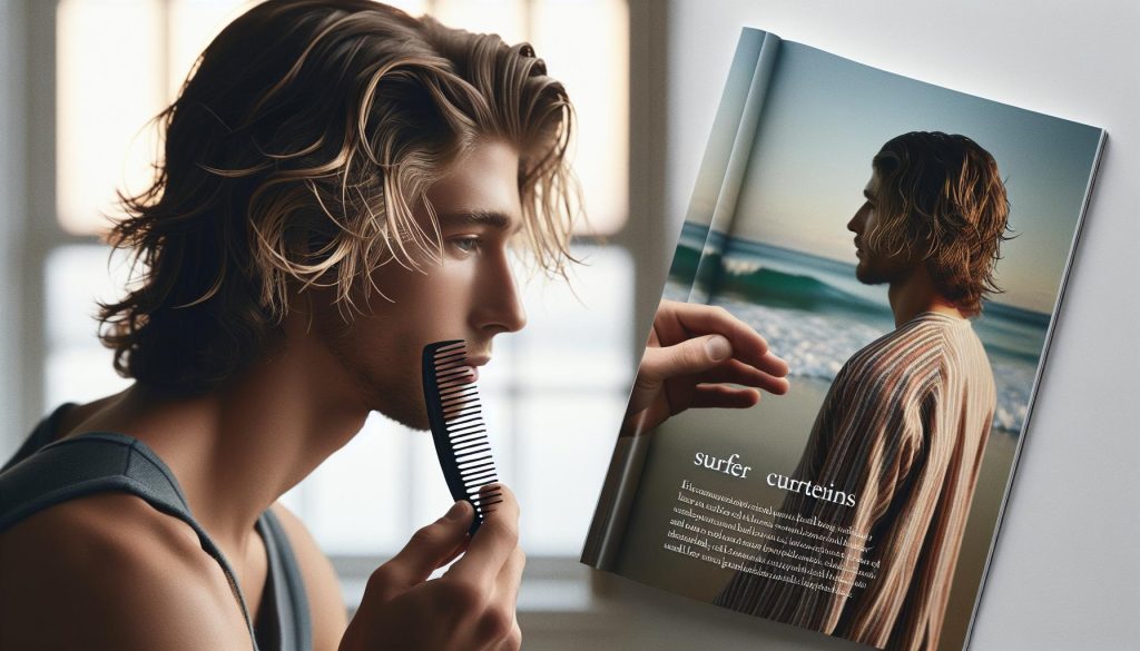 How to Get Surfer Curtains: Perfect Hair Tutorial
