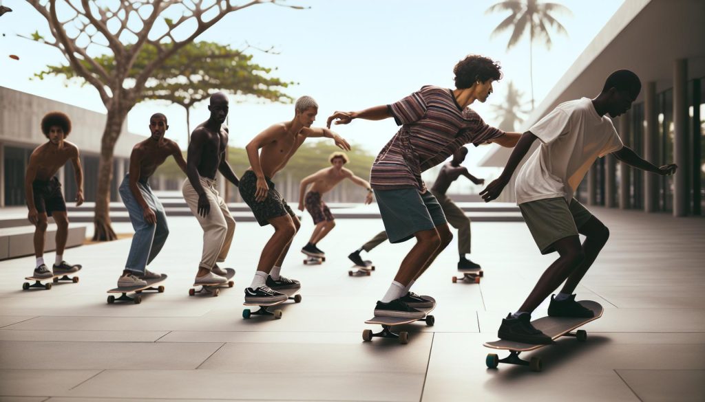 Best Surf Skateboard: Practice Turns on Land