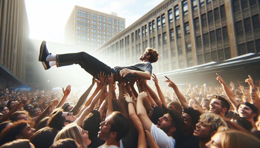 Did Dave Blunts Crowd Surf: Viral Moment Explained