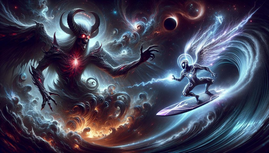 Darkseid vs Silver Surfer: Dark God vs Cosmic Rider