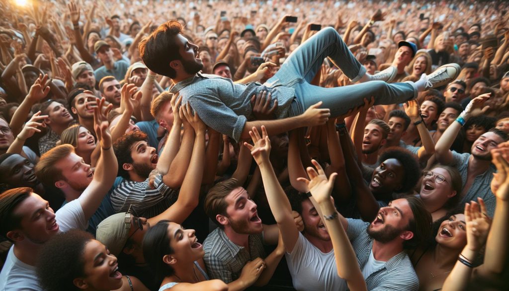 What Is Crowd Surfing: Concert Culture Phenomenon Explained