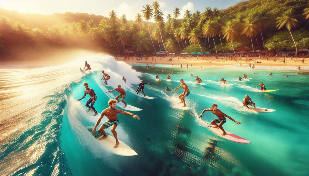 Best Surfing in Caribbean: Tropical Wave Spots