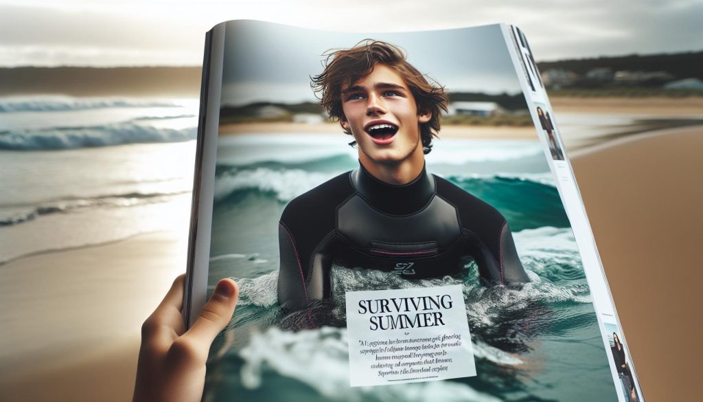 Does Summer Start Surfing in Surviving Summer: Show Spoilers