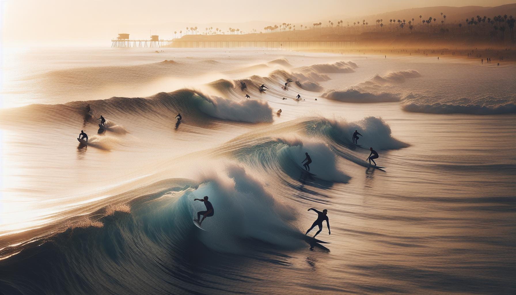 The Best Times to Catch Waves at Hermosa Beach