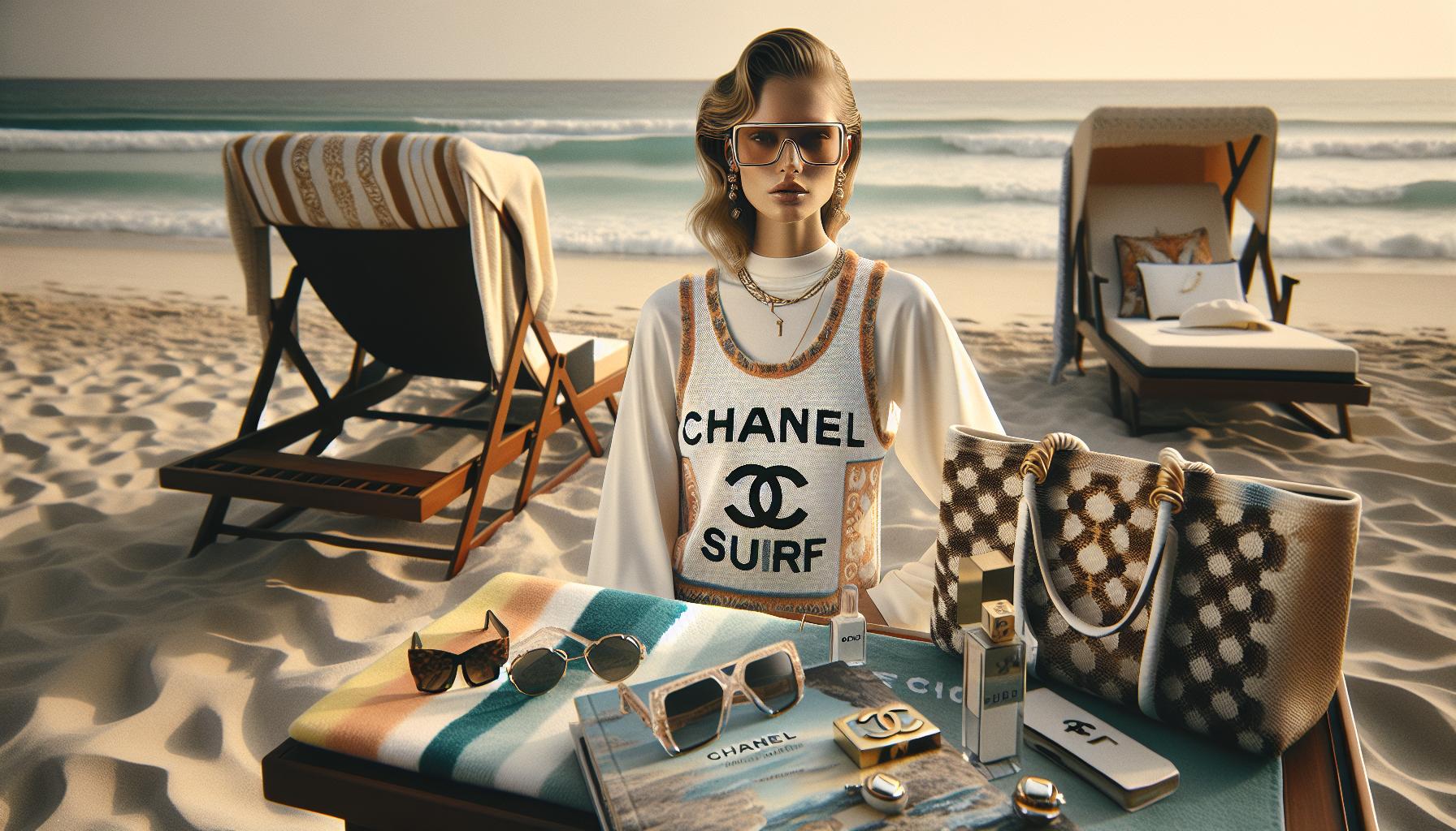 Chanel Surf Tank Top: Luxury Meets Beach Culture 1 Chanel Surf Tank Top: A Status Symbol for Beach Lovers