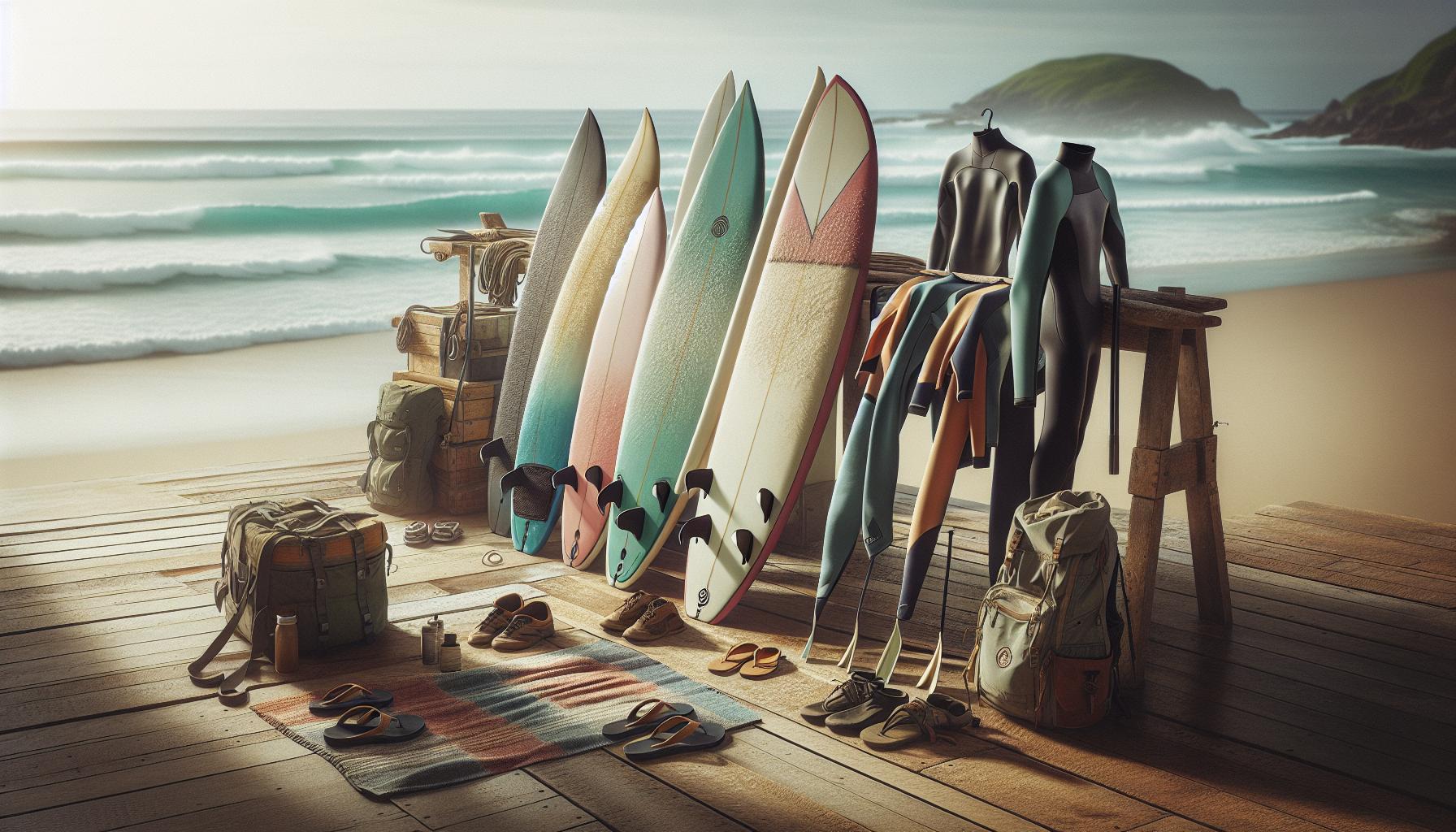 The Essential Surfing Gear: Boards, Wetsuits, and Beyond