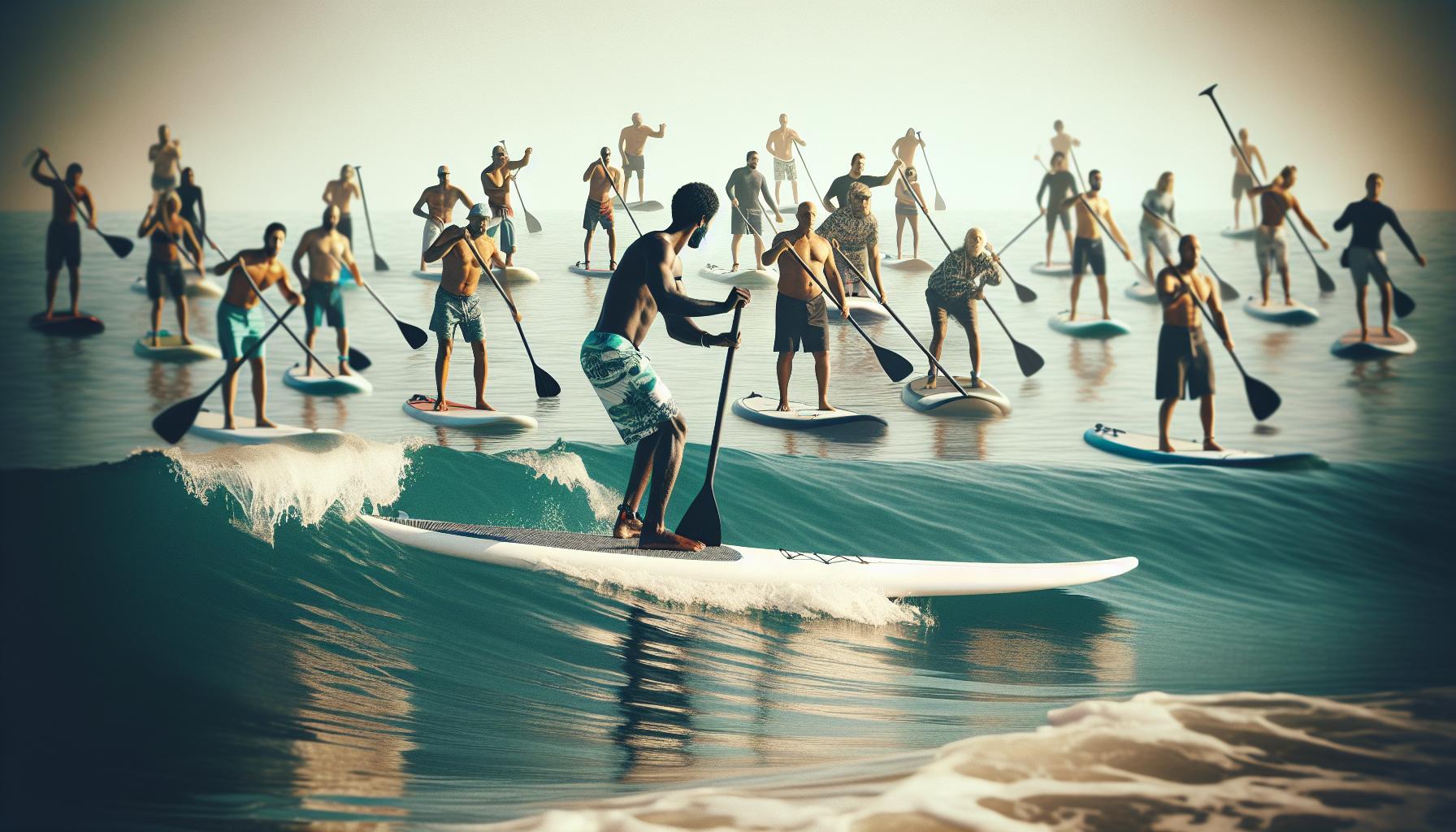 Essential Techniques for Catching Waves on a Paddleboard