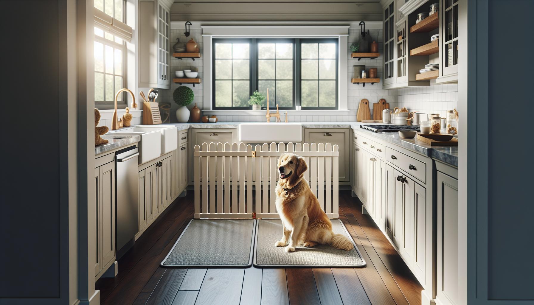 How To Stop Counter Surfing: Dog Training Solutions 3 Establishing Boundaries: Creating a Dog-Friendly Kitchen