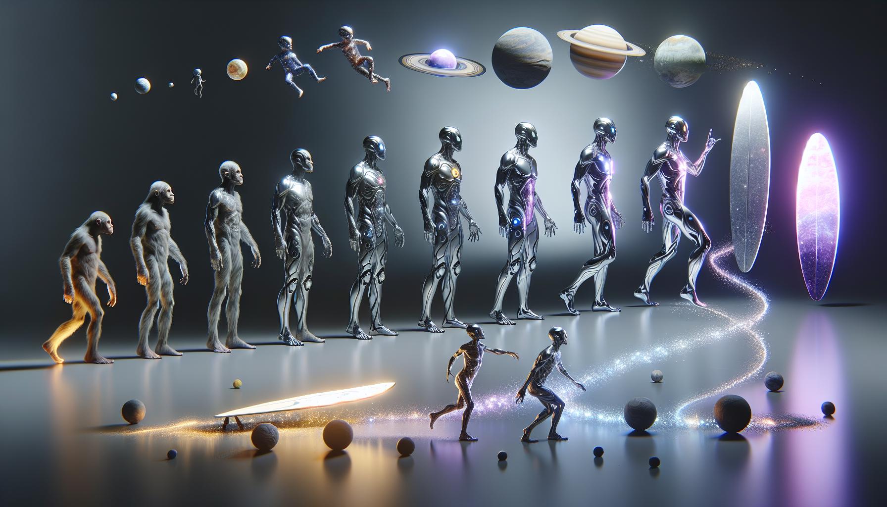 Evolution of the Silver Surfer Character