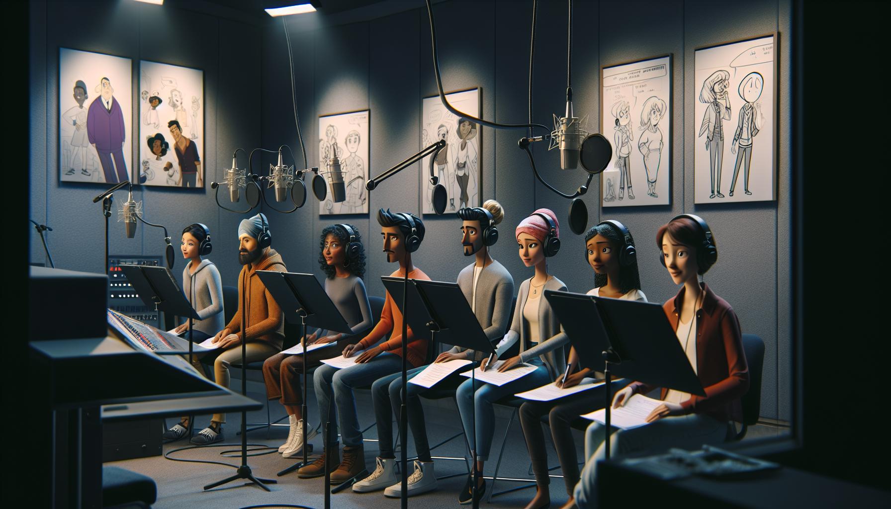 Exploring the Voice Acting Process in Animation