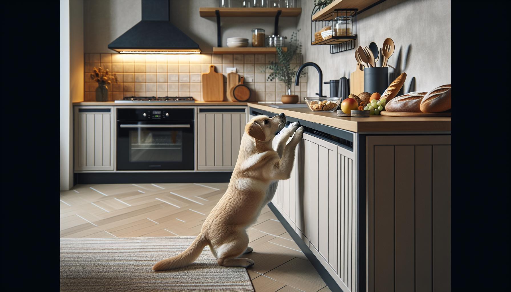 How Counter Surfing Affects Your Dog's Behavior