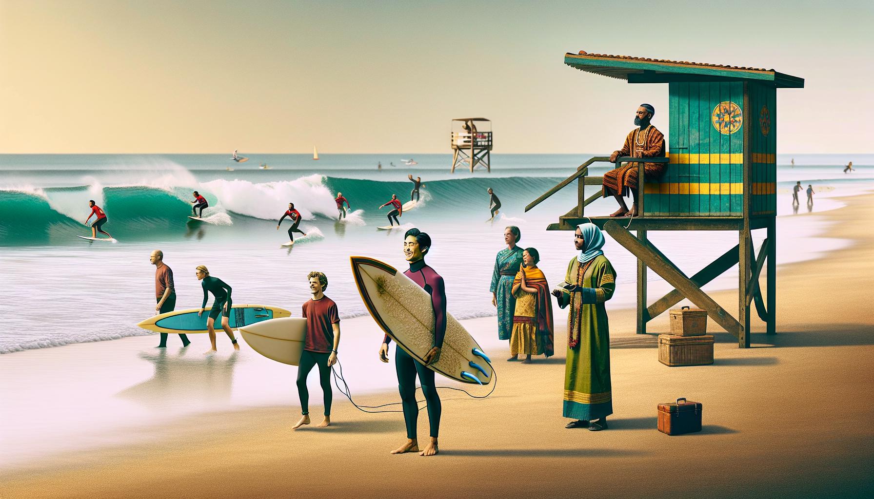 Navigating Popular Surfing Beaches: From Beginners to Pros