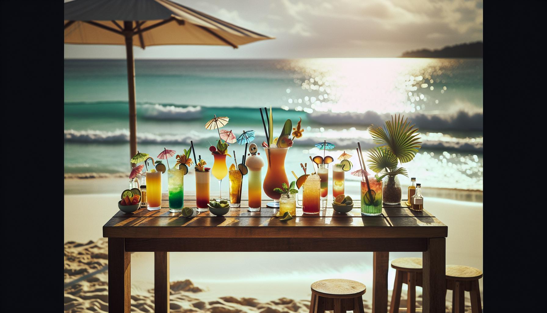 Savoring the Shore: Signature Drinks and Cocktails