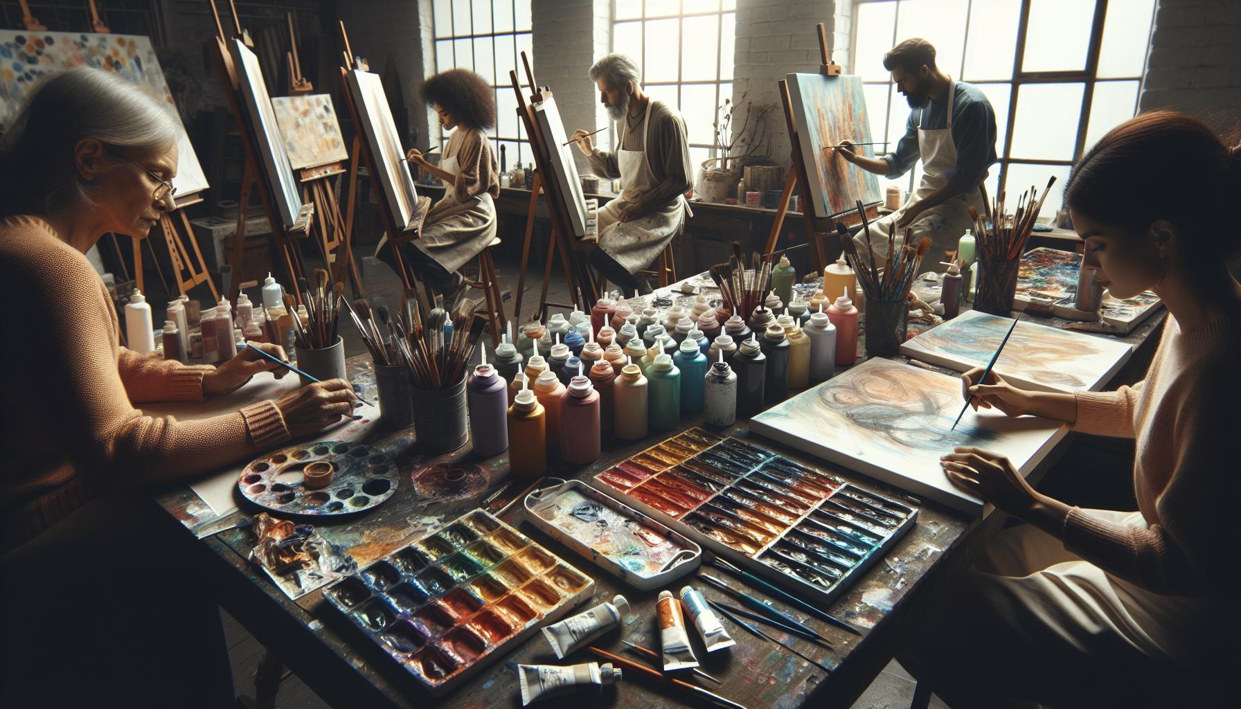 Splash of Color: Choosing the Right Palette for Your Artwork