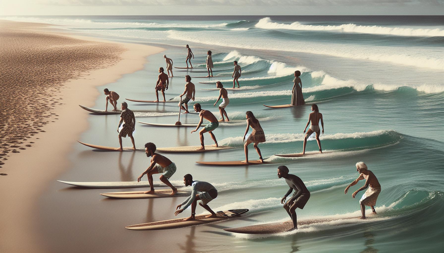 Surfing Techniques Through the Ages