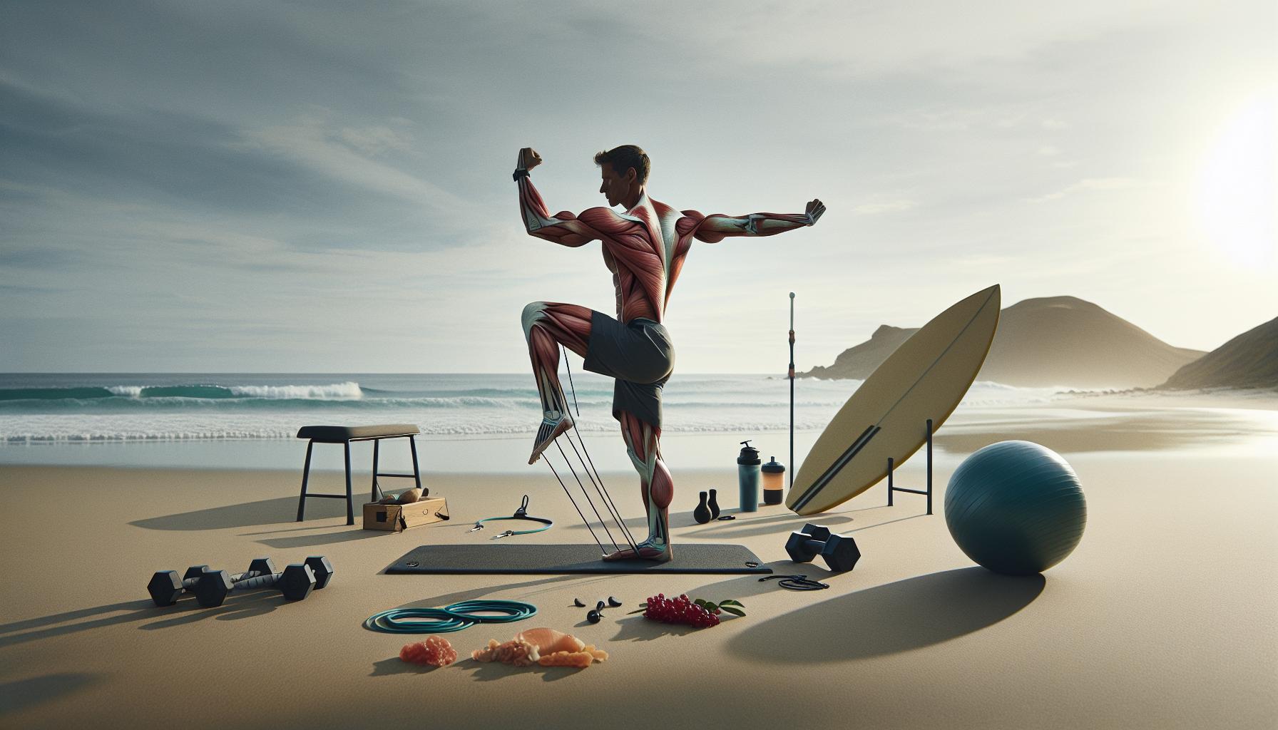 The Surfing Workout: Muscles Engaged