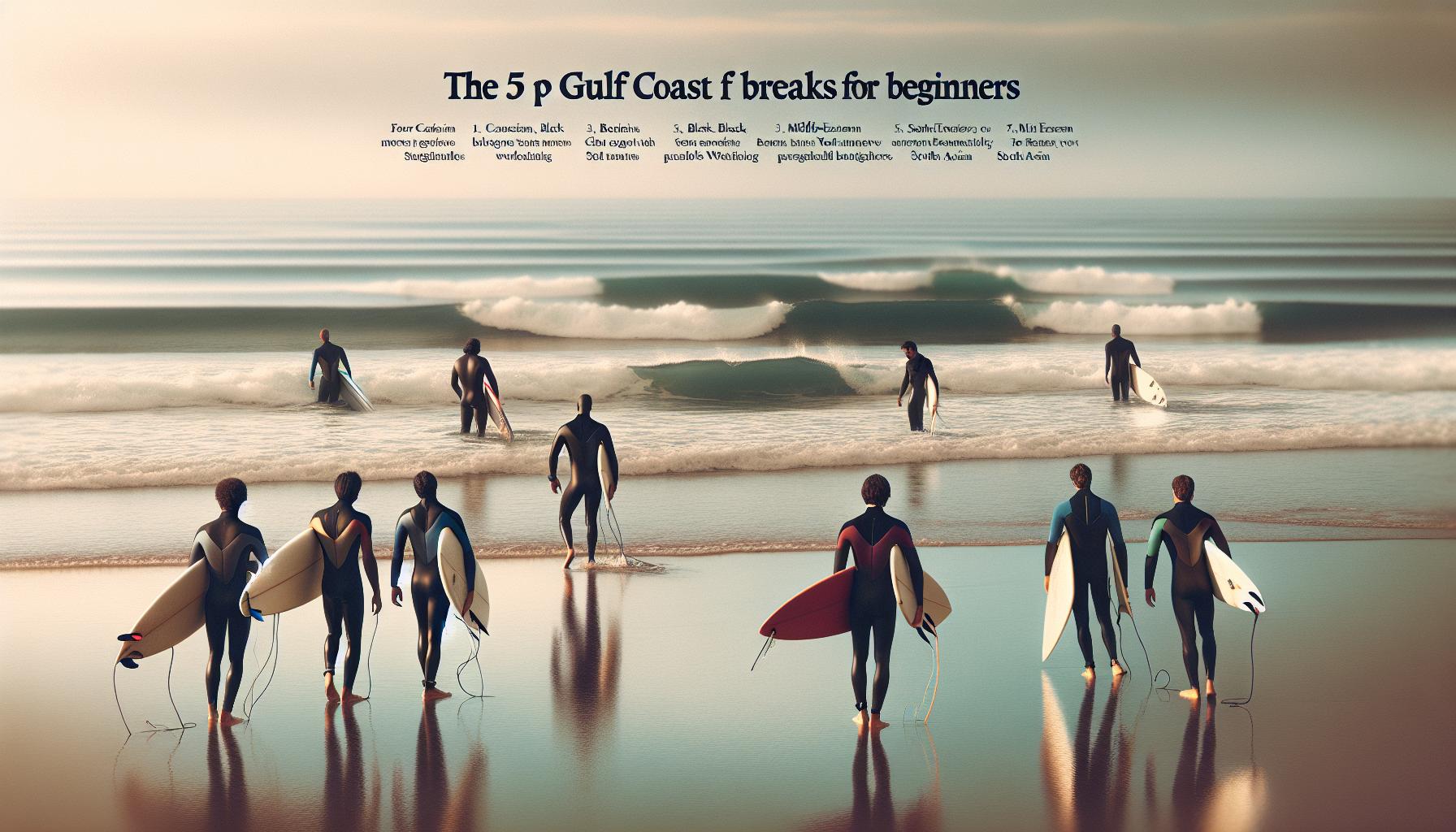 Top 5 Gulf Coast Breaks for Beginners