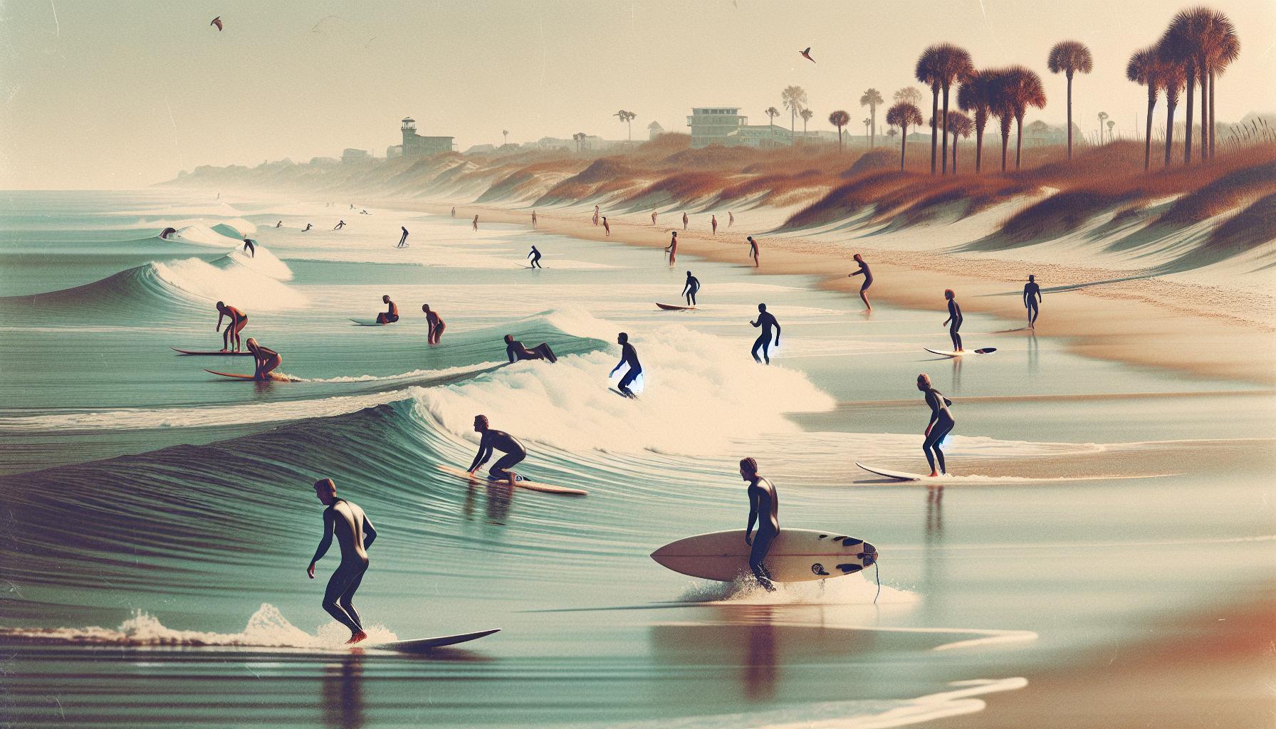 Top Surfing Destinations on the East Coast