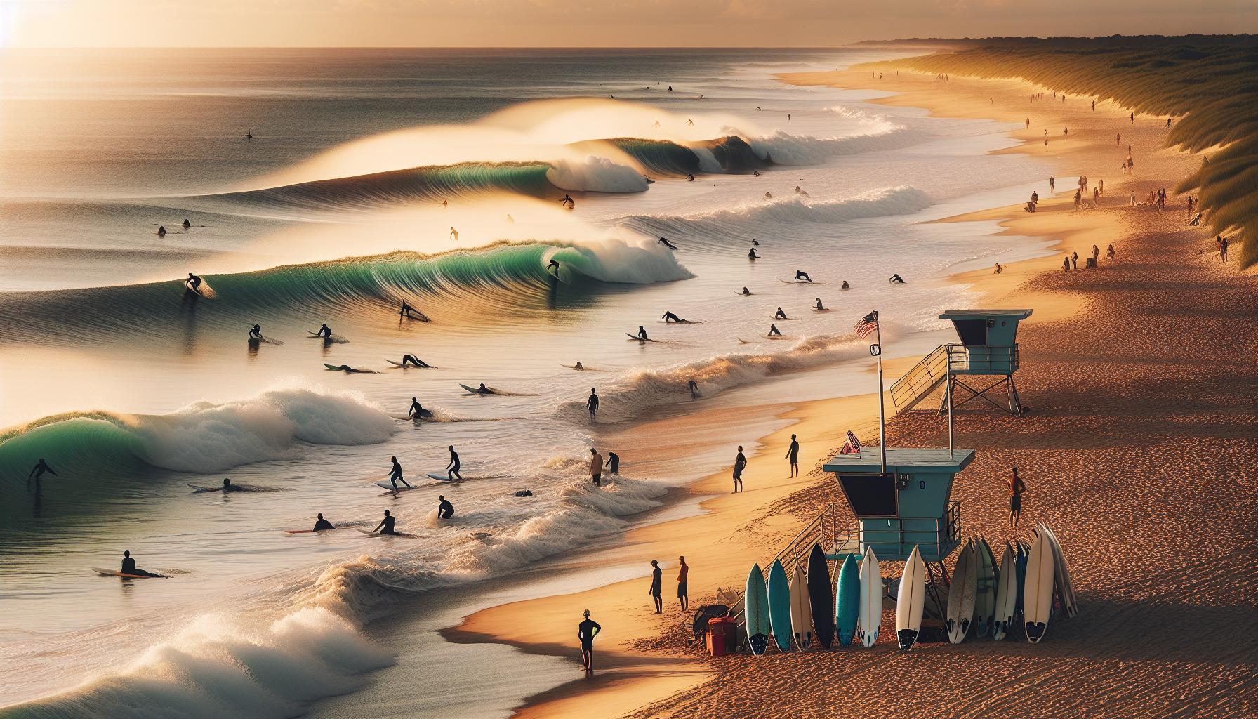 Top Surfing Spots on the East Coast
