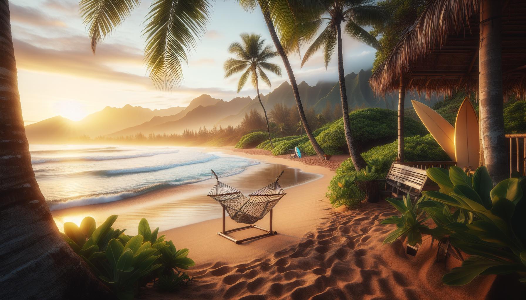 Unwind at the Serene Shores of Kauai